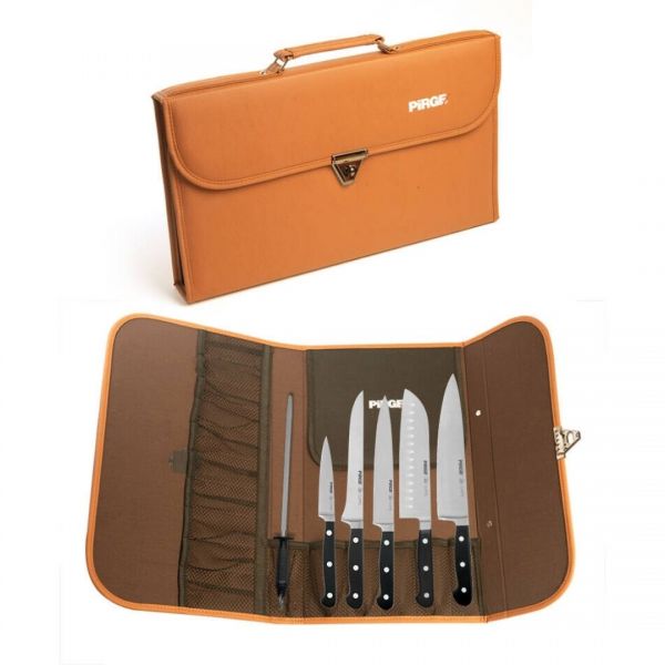 Professional Bag Knife Set, you can do basic cutting, chopping and slicing operations in your kitchen like a professional.