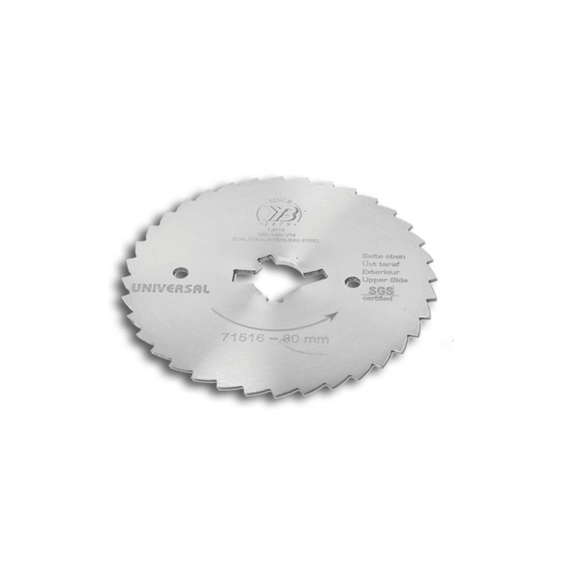 80mm Universal Circular Knife Serrated