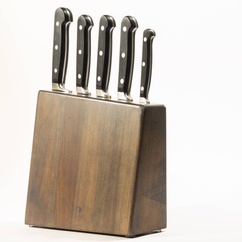 Classic Knife Set with Block