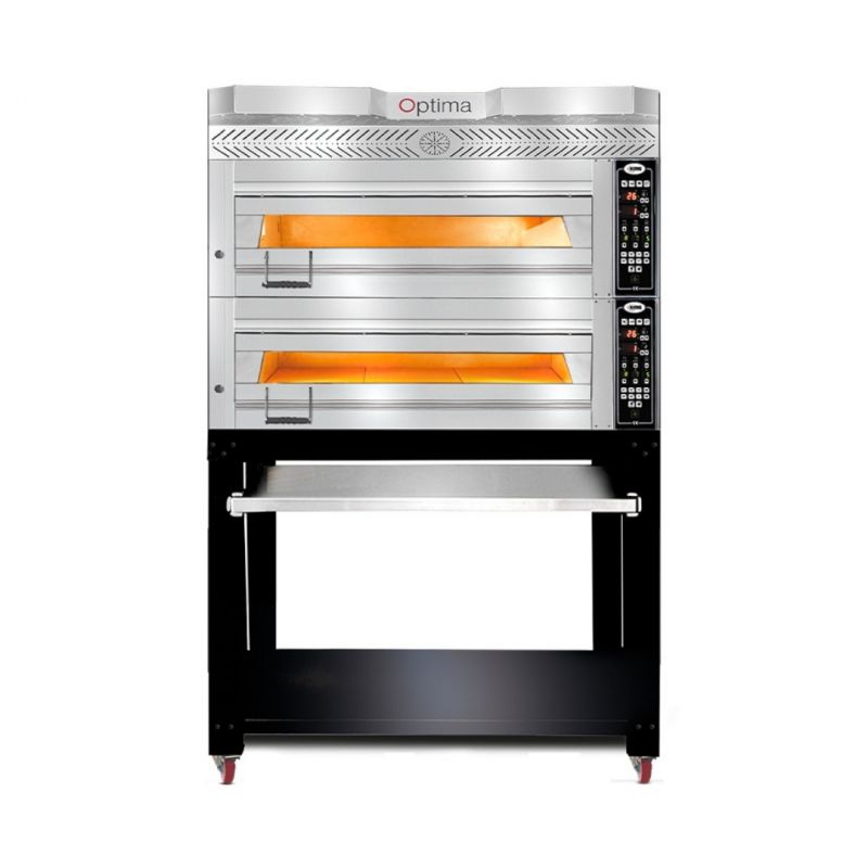 PB2T-84 Stone-Based Pastry & Pastry Oven with Bottom Bench | 2x 7,5 Kw, 3NAC | 400V