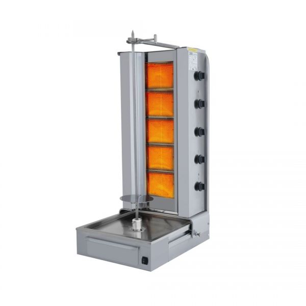 Alttan Motorlu 5 Radyanlı Gazlı Döner Ocağı | Dbs Gastro kaliteyi uygun fiyata alın