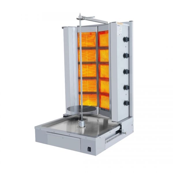 10 Burner Gas Doner Kebab Grill | Gas shawarma grill | dbsgastro.com