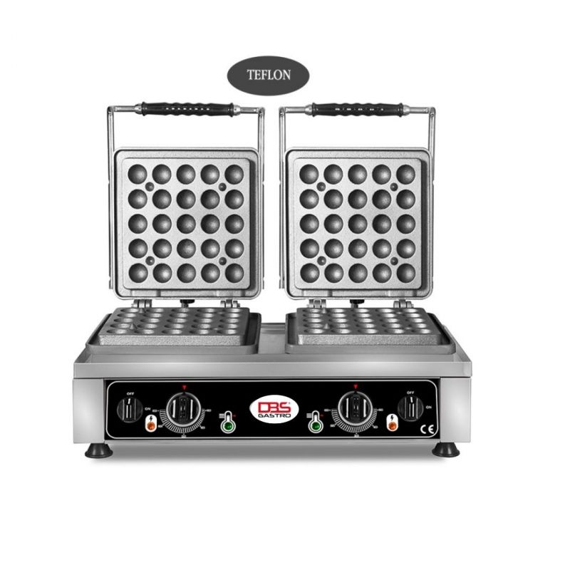 DBS - Double Cover Mini Ball Waffle Maker