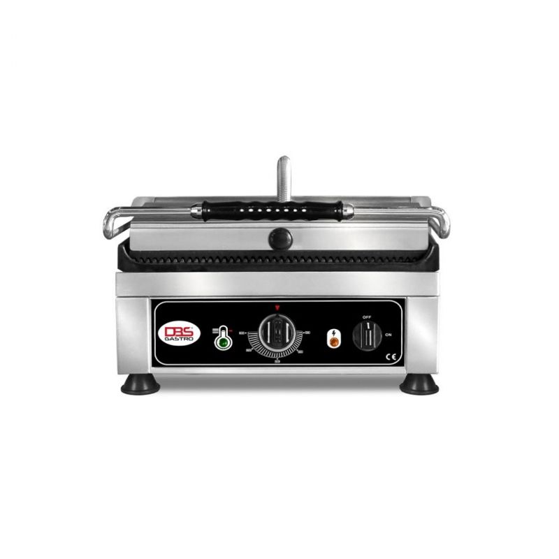 DBS - Contact grill - ▲ & ▼ ripped - with cast iron griddles, drip tray and temperature control  50° - 300° C