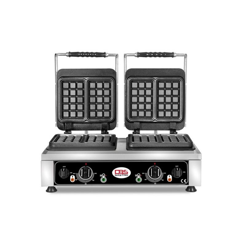 DBS - Square Model Waffle Maker, Double Cover