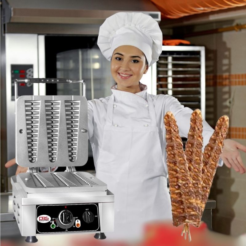 DBS - Stick Model Waffle Maker 3 x 23 x 6 x 2,4 cm